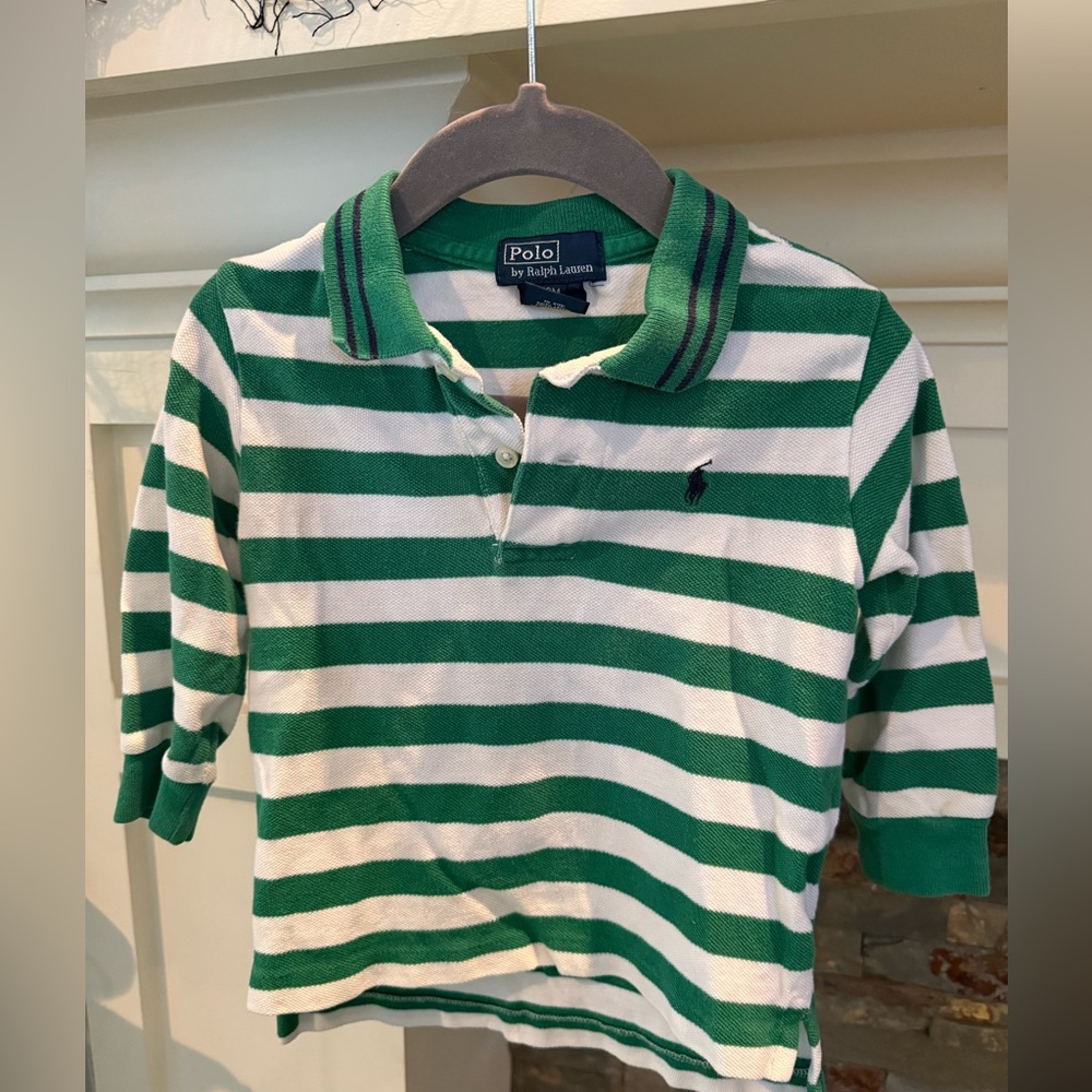 Boys Ralph Lauren Polo Long Sleeve Shirt